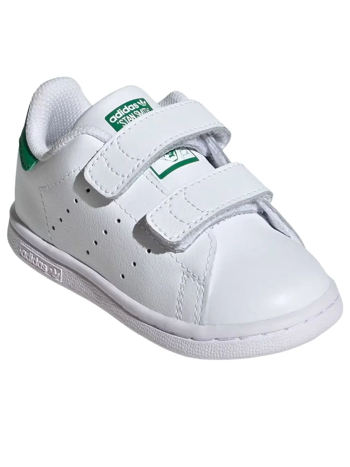 (TD) Adidas Stan Smith CF I 'White Green' — изображение 4 из 5, белый/белый/зеленый