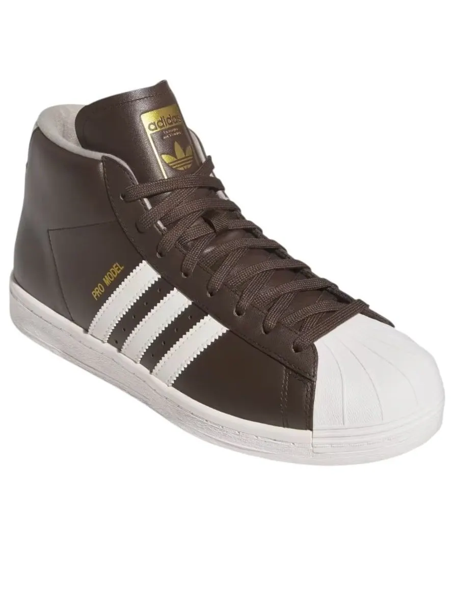 Кроссовки adidas Pro Model Golf 'Dark Brown' — изображение 4 из 5, коричневый