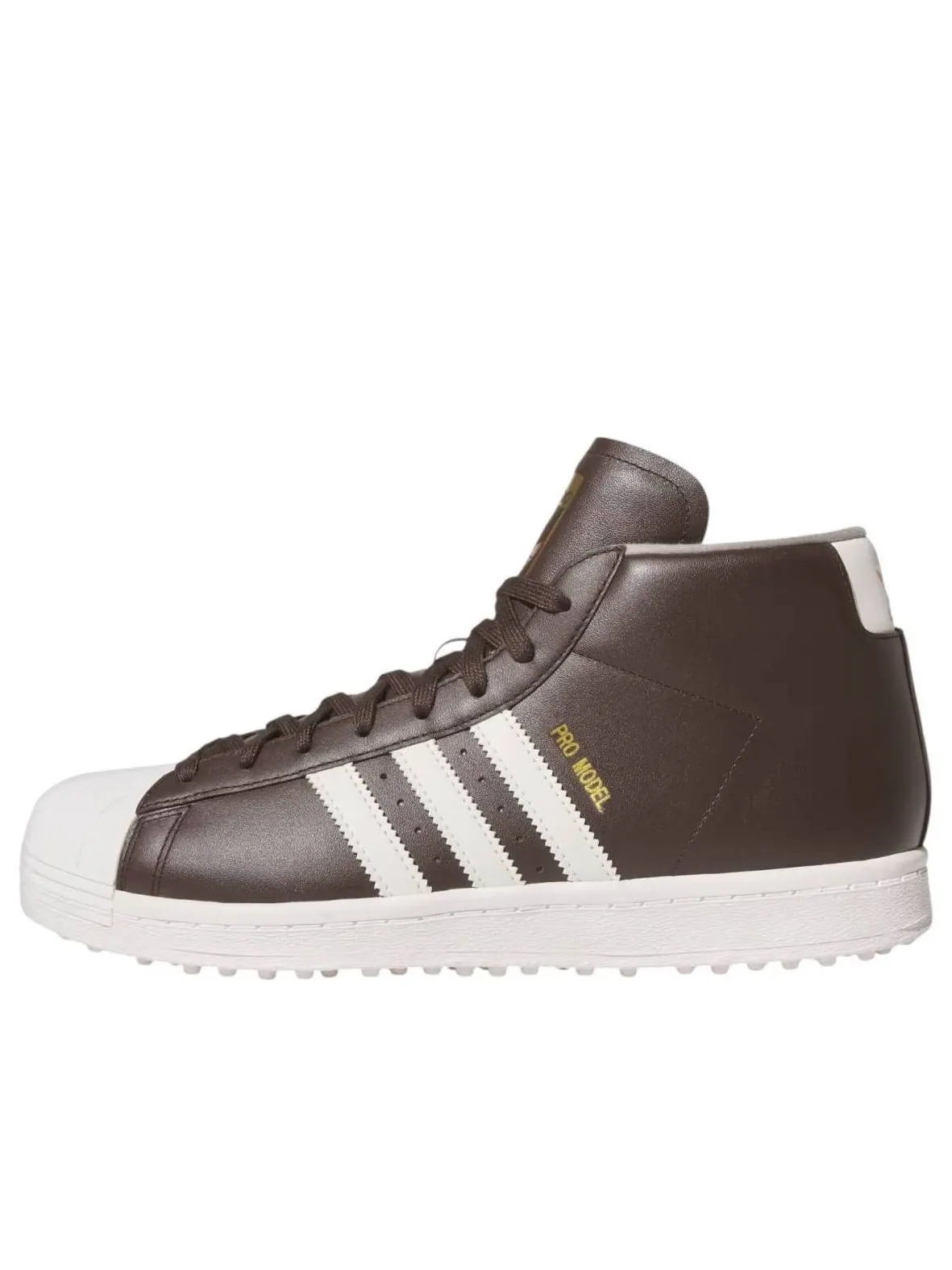 Кроссовки для гольфа Adidas Pro Model 'Dark Brown' — изображение 1 из 5
