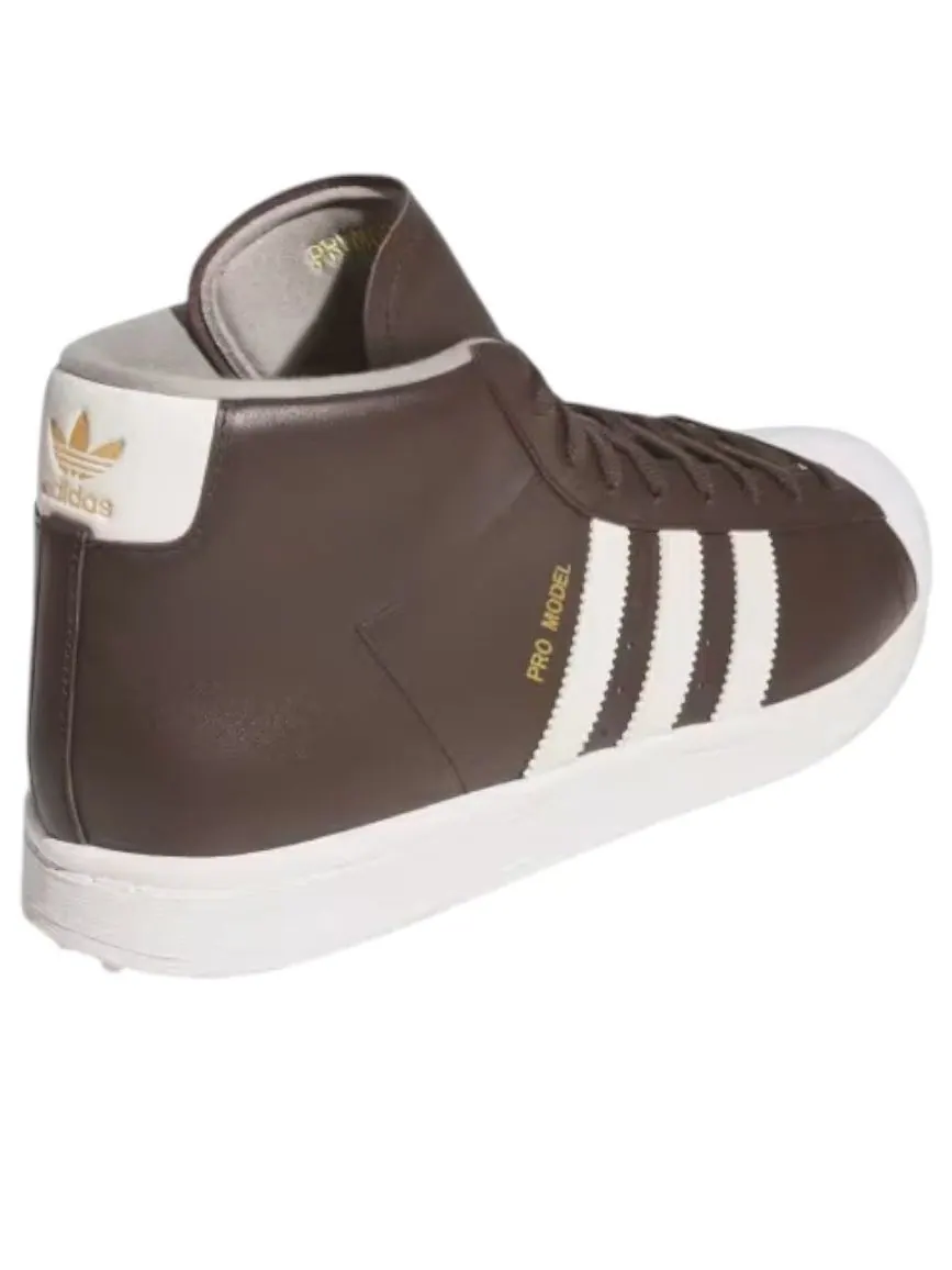 Кроссовки для гольфа Adidas Pro Model 'Dark Brown' — изображение 5 из 5