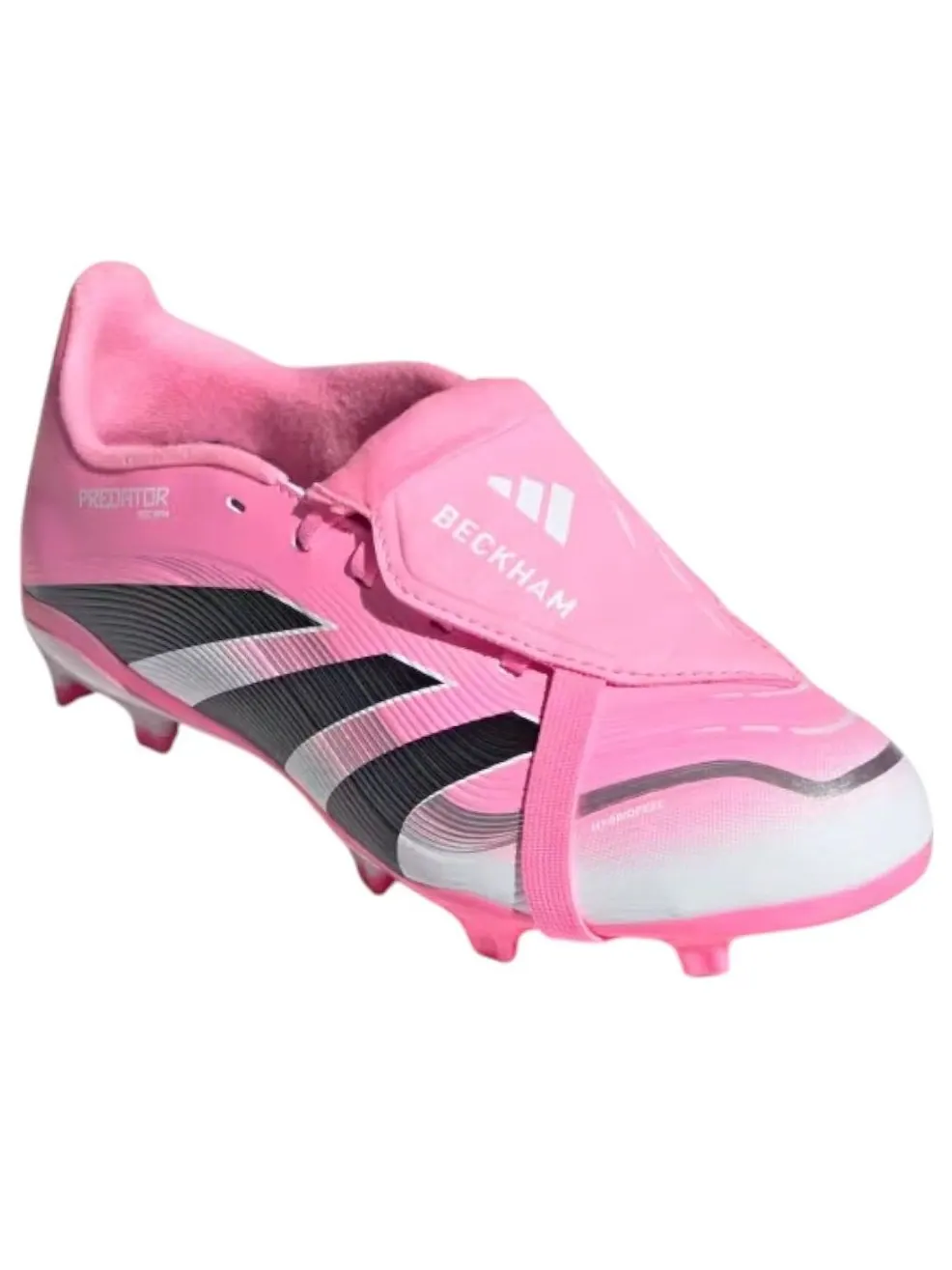 (GS) Adidas x David Beckham Predator League Foldover Tongue FG MG 'Miami' — изображение 4 из 5, розовый/черный/белый