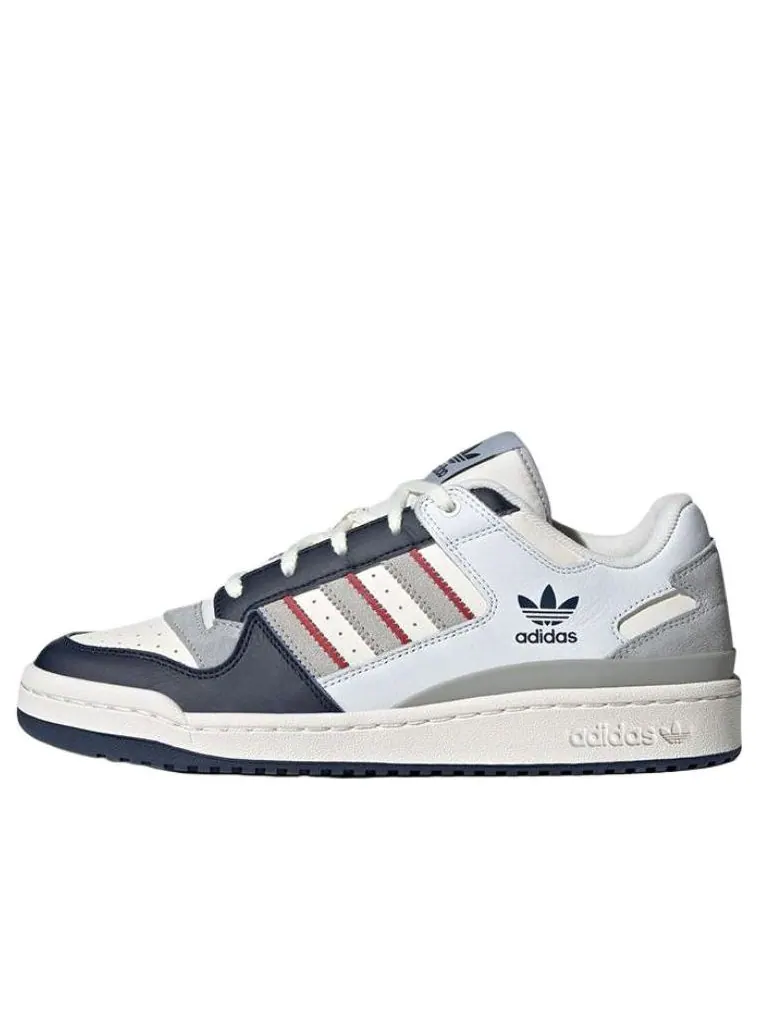 Кроссовки adidas Forum Low 'Navy Grey' — изображение 1 из 6, белый