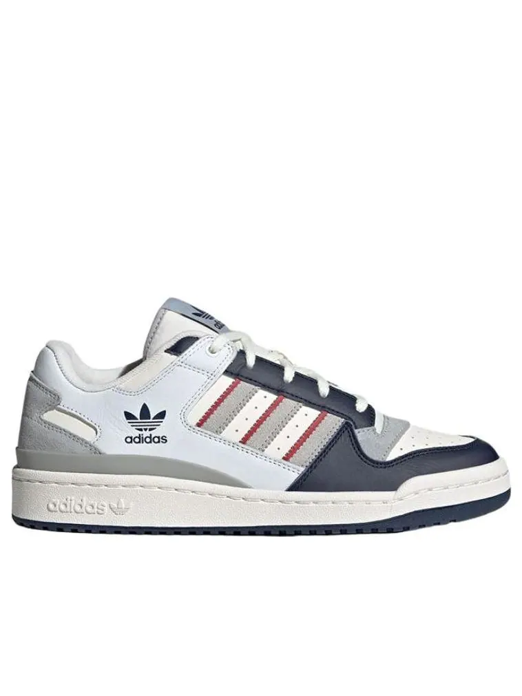 Кроссовки adidas Forum Low 'Navy Grey' — изображение 2 из 6, белый