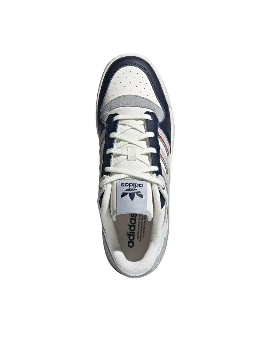Кроссовки adidas Forum Low 'Navy Grey' — изображение 5 из 6, белый