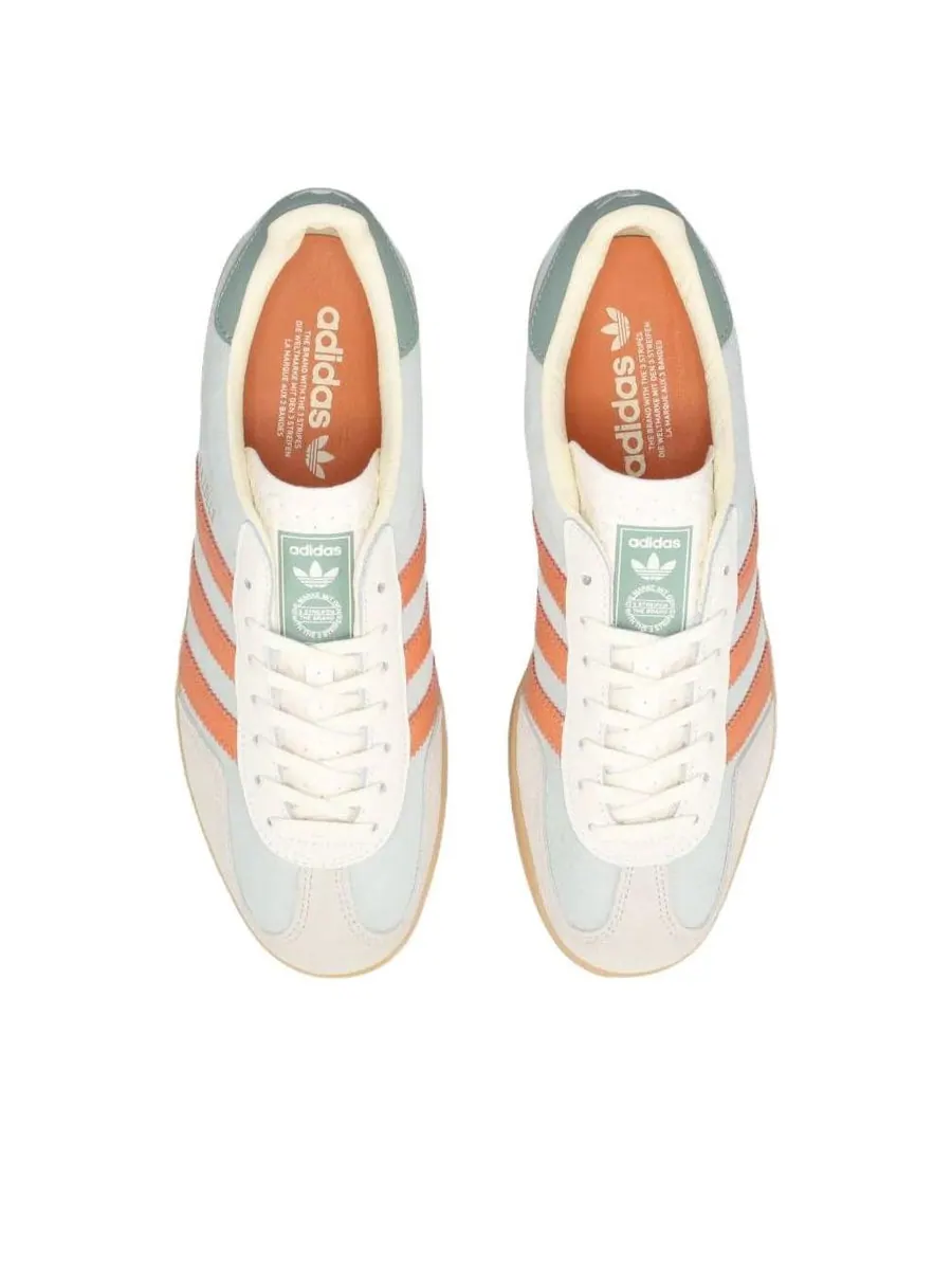 Кроссовки adidas Gazelle Indoor 'Wonder Silver Off White' — изображение 3 из 5, серый