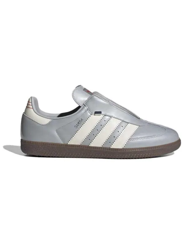 Кроссовки samba og 'silver white' Adidas — изображение 2 из 4, серебристый/белый