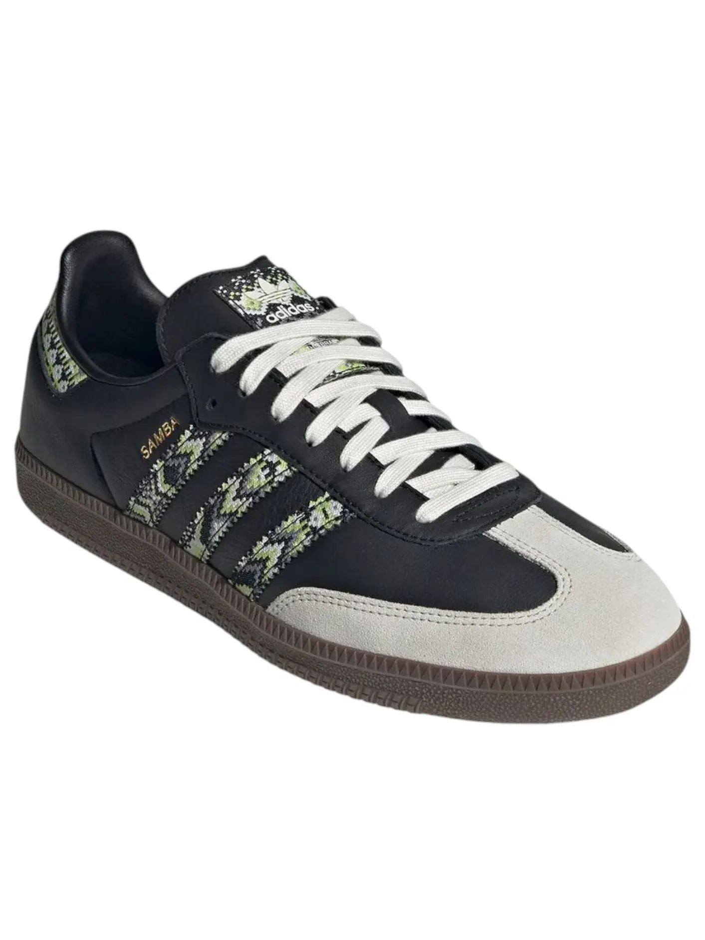 Кроссовки adidas Samba 'Black Grey' — изображение 2 из 6, черный