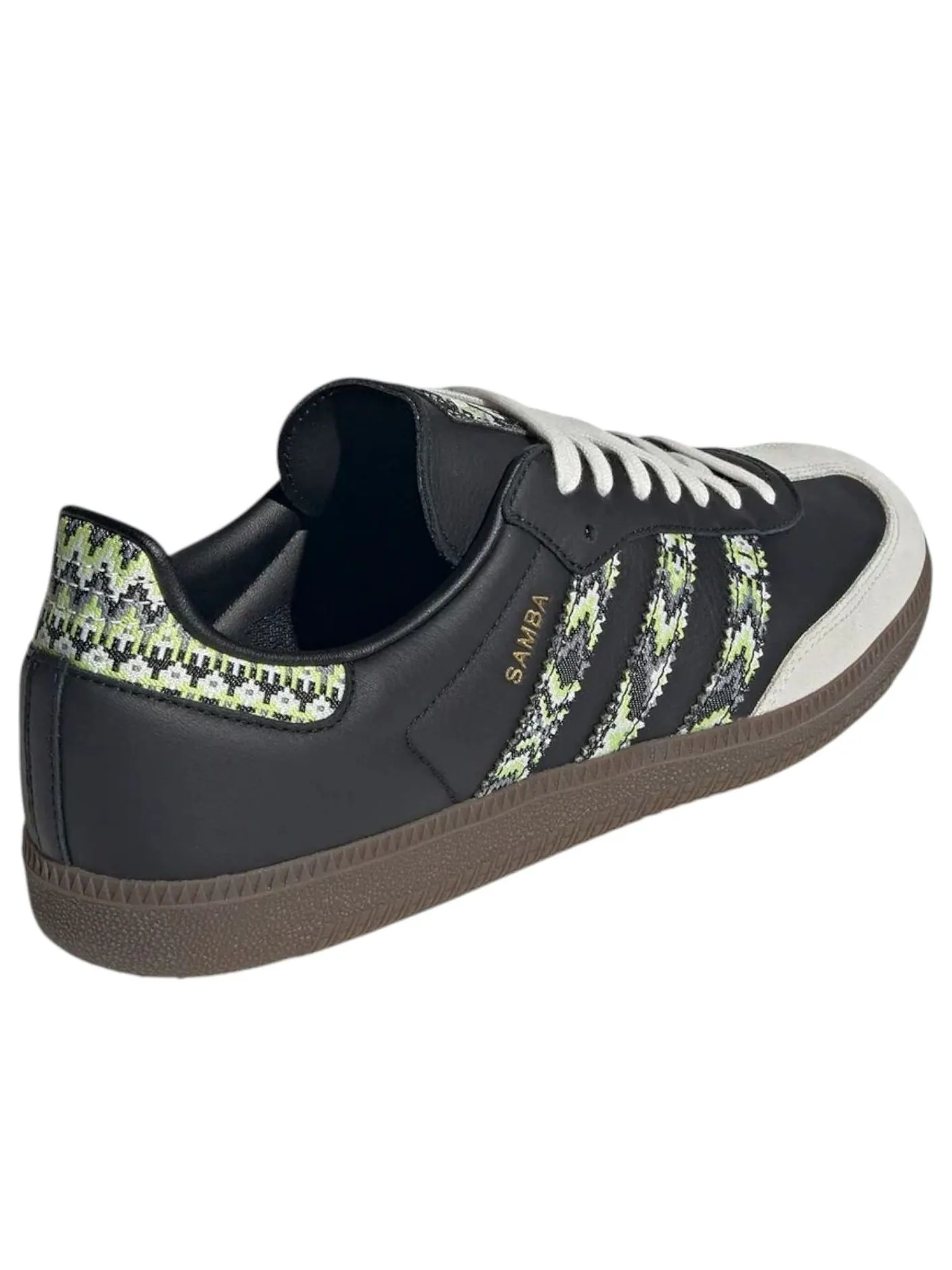 Кроссовки adidas Samba 'Black Grey' — изображение 3 из 6, черный