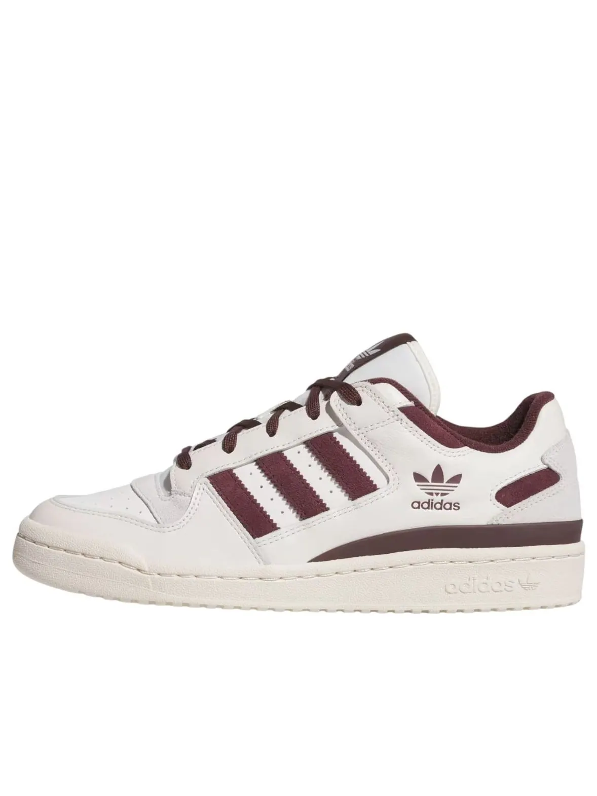 Adidas Forum Low CL 'Cloud White Aurora Ruby' — изображение 1 из 5, белый//белый