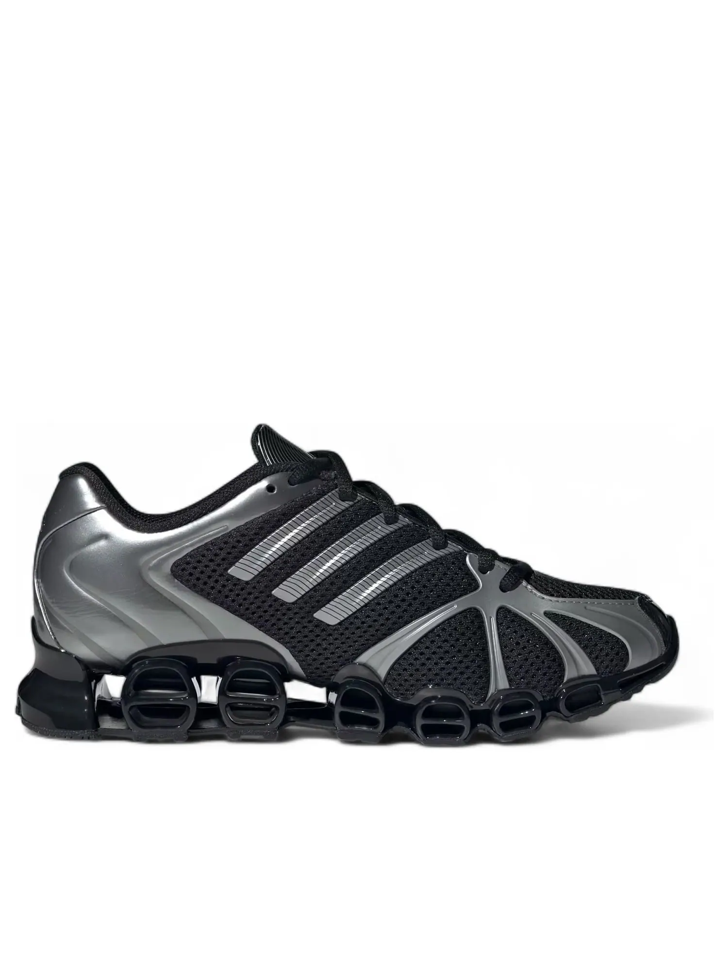 Кроссовки (WMNS) adidas Mega Ghostride 'Core Black Iron Metallic' — изображение 2 из 6, черный