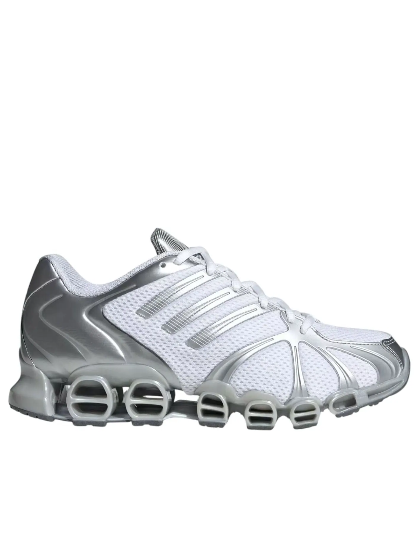 Adidas Mega Ghostride 'Cloud White Silver Metallic' — изображение 4 из 5