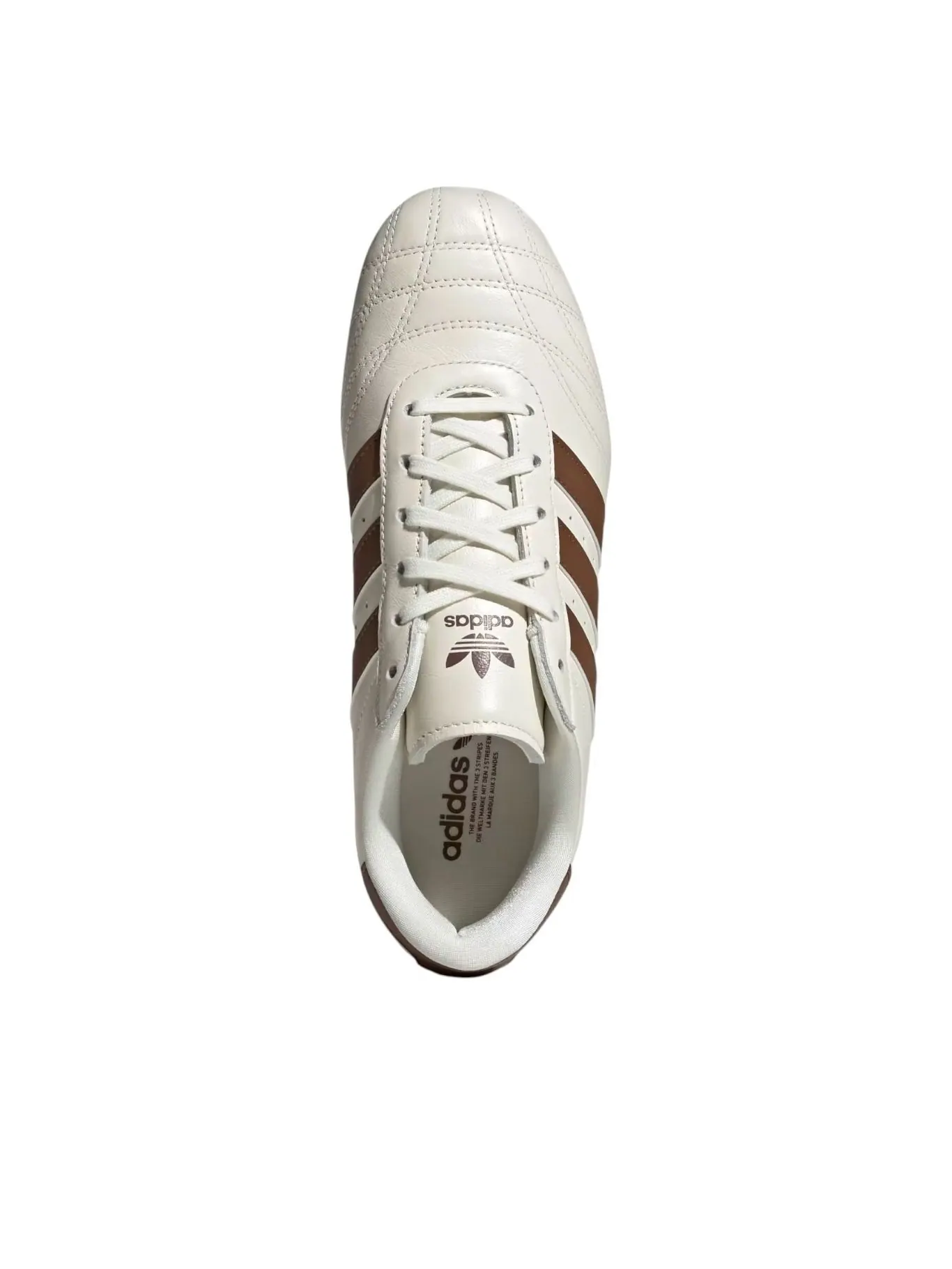 (WMNS) Adidas Taekwondo 'Off White Preloved Brown' — изображение 3 из 6, белый/коричневый