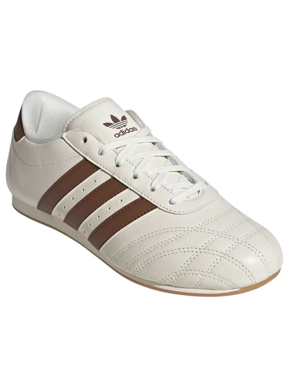 (WMNS) Adidas Taekwondo 'Off White Preloved Brown' — изображение 5 из 6, белый/коричневый