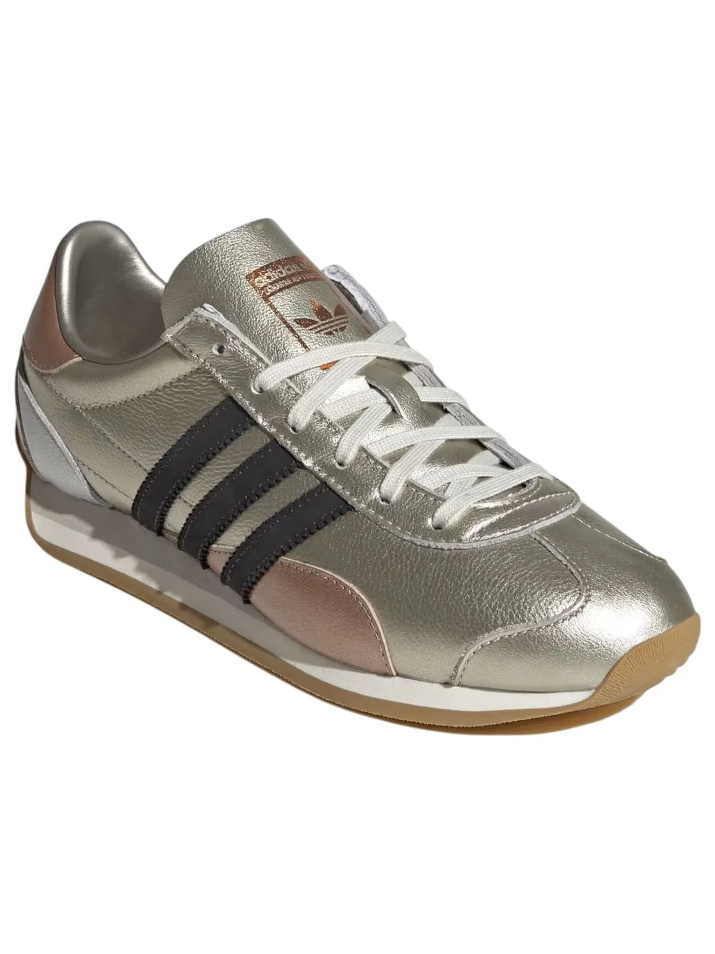 Кроссовки (WMNS) adidas Country 'Silver Metallic' — изображение 2 из 6, серебряный