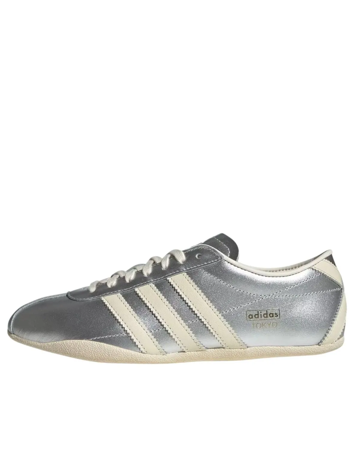 Кроссовки (WMNS) adidas Tokyo 'Silver Metallic Cream White' — изображение 1 из 5, серебряный