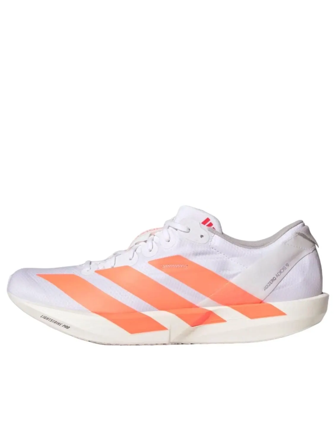 Adidas Adizero Adios 9 'White Lucid Orange' — изображение 1 из 5, белый/оранжевый/красный