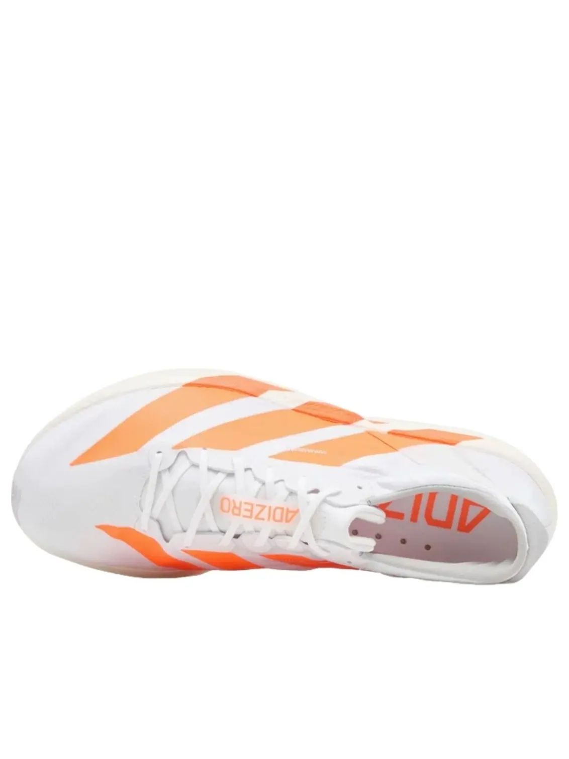 Adidas Adizero Adios 9 'White Lucid Orange' — изображение 2 из 5, белый/оранжевый/красный