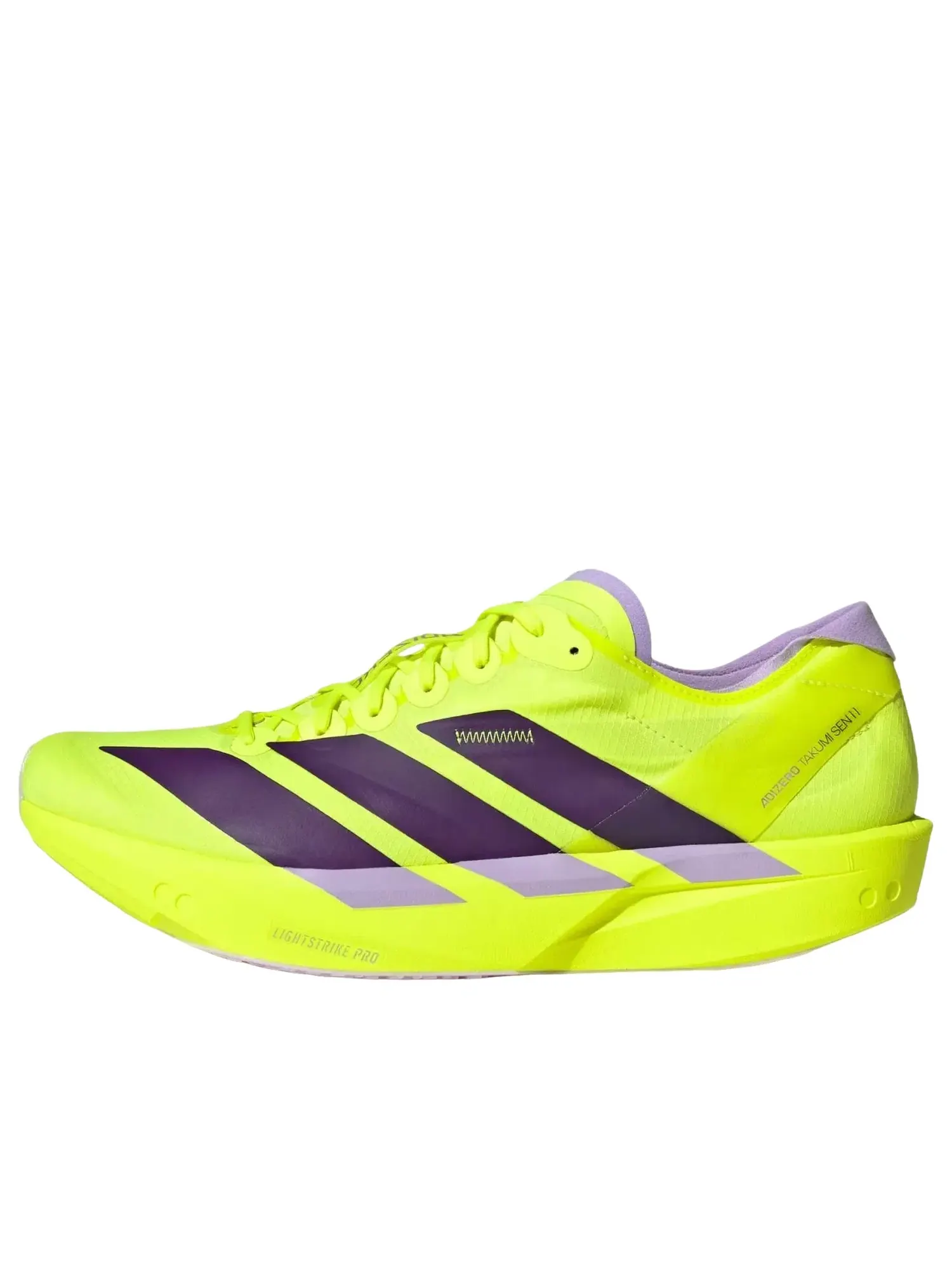Мужские кроссовки для бега с принтом Adizero Takumi Sen 11 Adidas — изображение 1 из 5, желтый