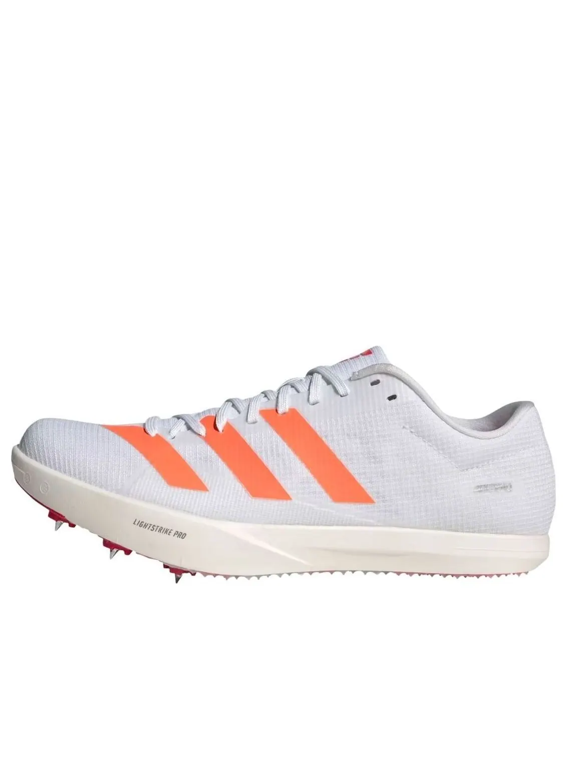 Кроссовки Adidas Adizero Long Jump 'White Lucid Orange' — изображение 1 из 5, белый/оранжевый/красный