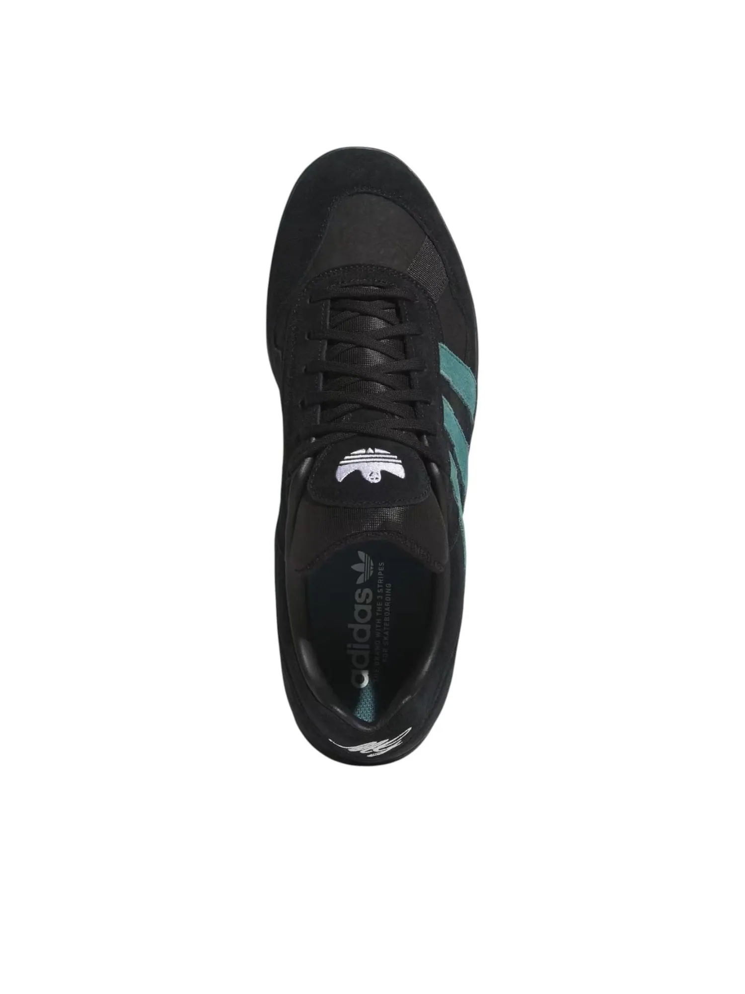 Adidas Aloha Super 'Core Black Preloved Teal' — изображение 4 из 5, черный//белый