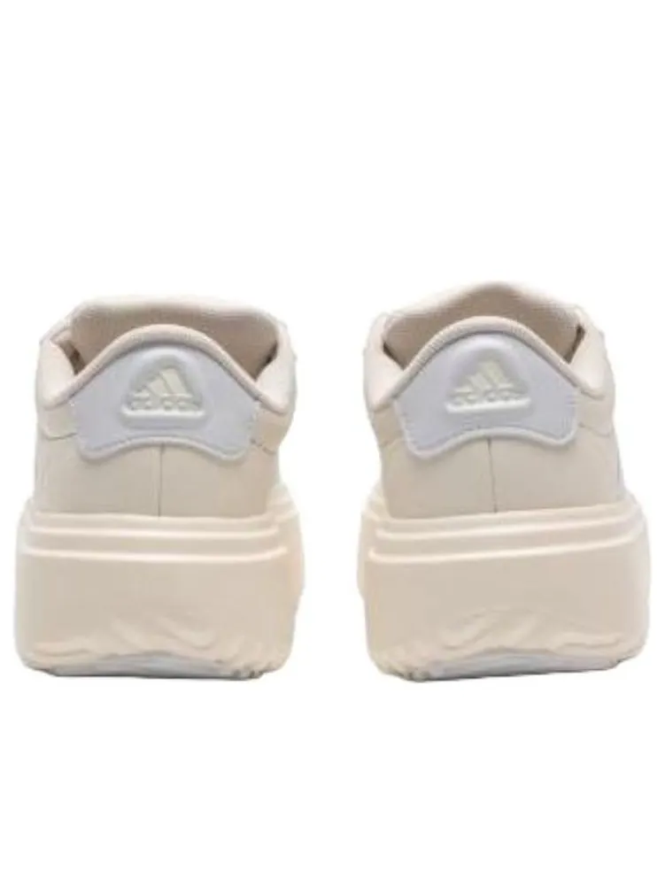 Кроссовки (WMNS) adidas Grand Court Platform 'Cream White' — изображение 4 из 4, белый