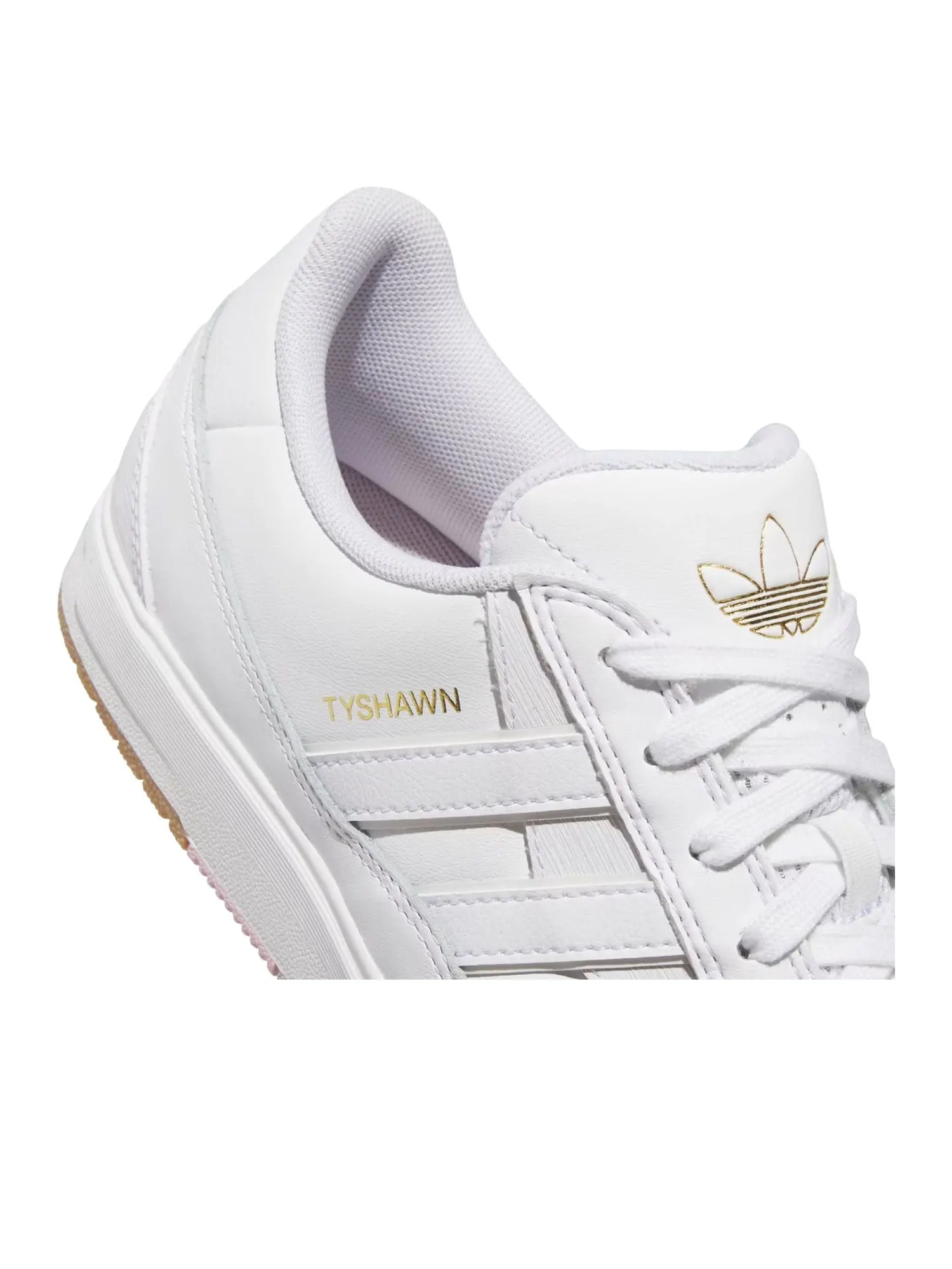 Adidas Tyshawn II 'Cloud White Gum' — изображение 5 из 5, белый/белый
