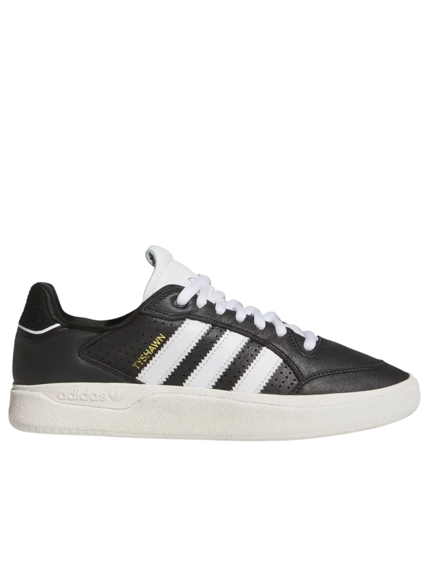Кроссовки adidas Tyshawn Low 'Core Black Cloud White' — изображение 5 из 5, черный