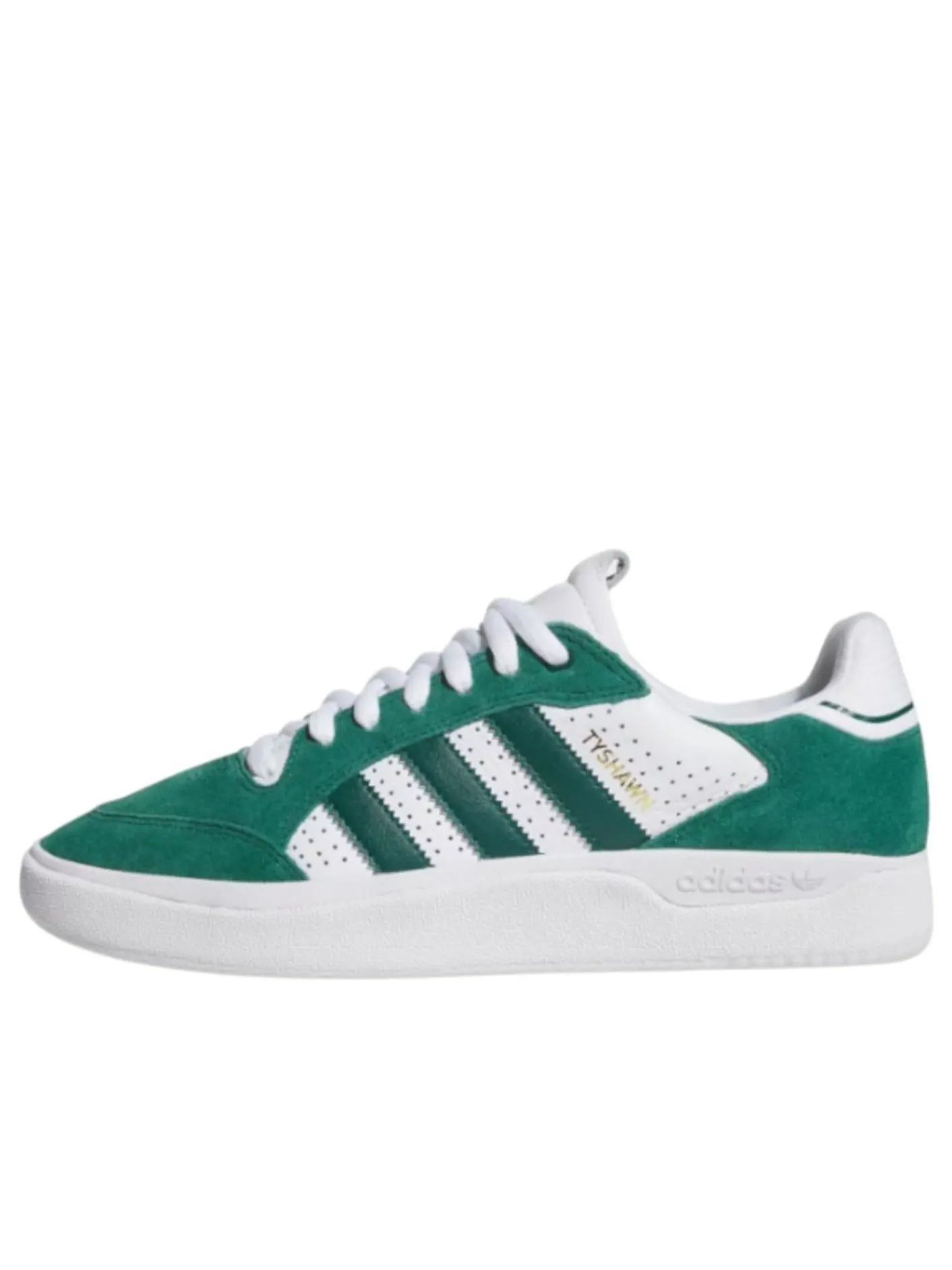 Adidas Tyshawn Low 'Collegiate Green Cloud White' — изображение 1 из 5, зеленый/зеленый/белый