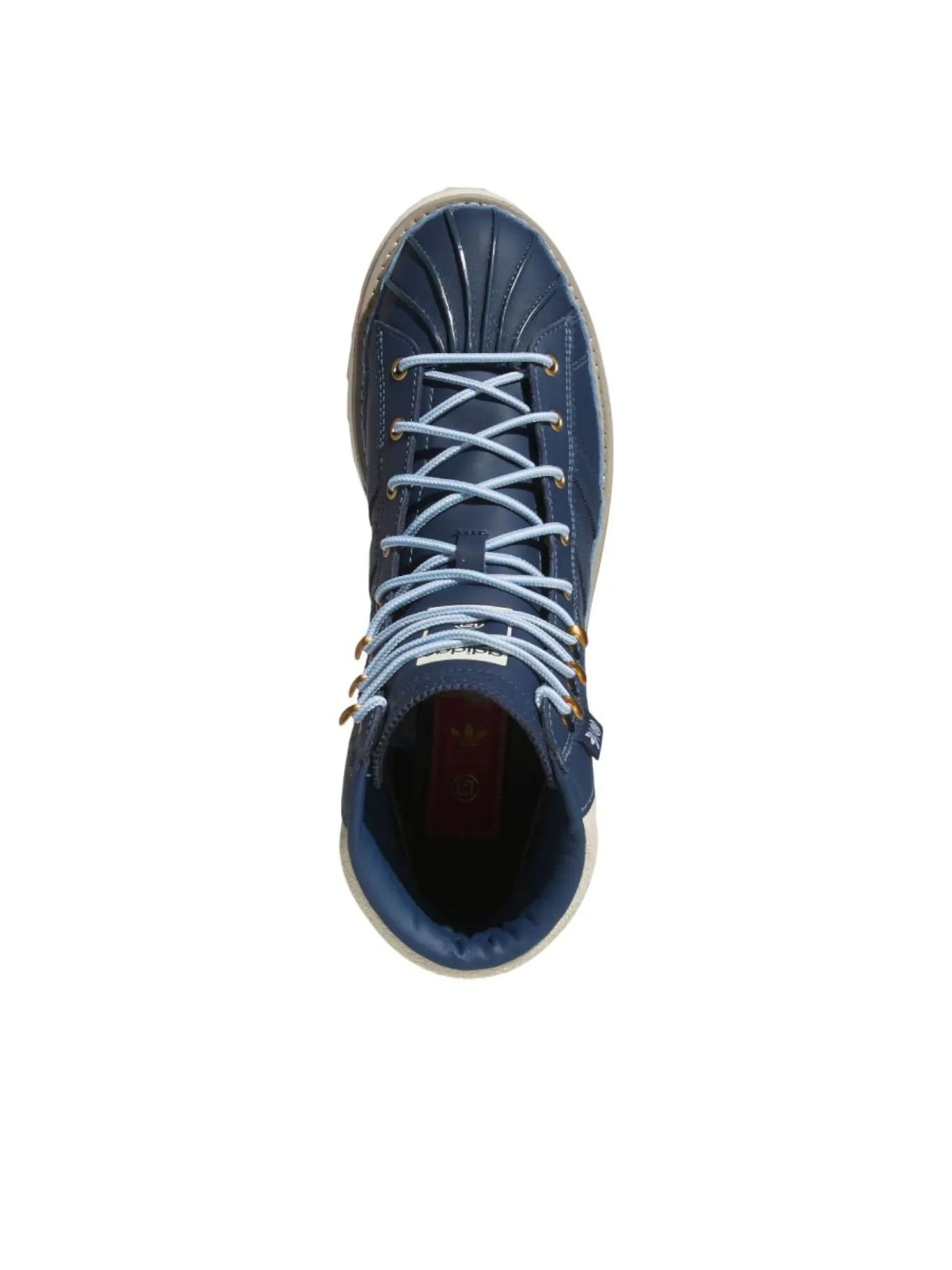 Кроссовки Adidas x CLOT by Edison Chen Pro Model 'Mineral Blue' — изображение 3 из 6, синий/синий/белый