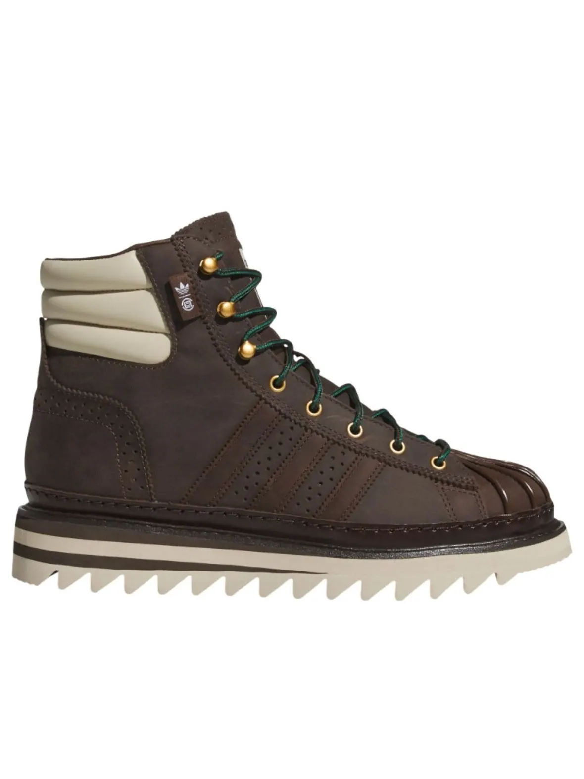 Кроссовки Adidas x CLOT by Edison Chen Pro Model 'Dark Brown' — изображение 2 из 6