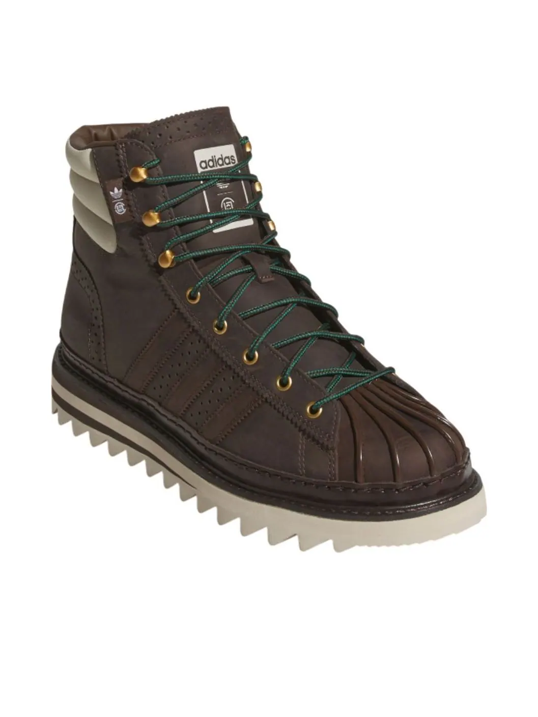 Кроссовки Adidas x CLOT by Edison Chen Pro Model 'Dark Brown' — изображение 5 из 6