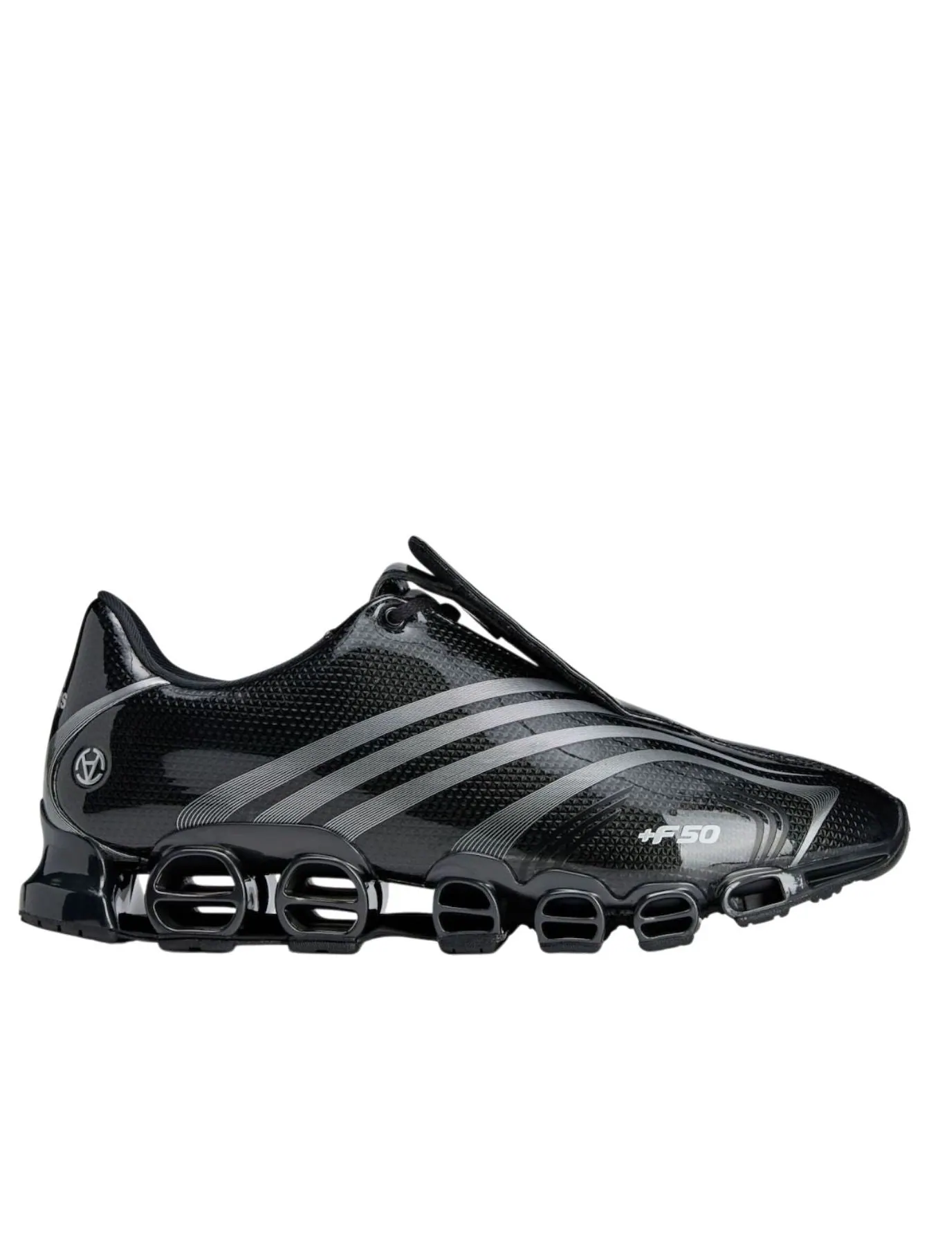 Adidas x Slam Jam F50 Megaride 'Black Metallic Silver' — изображение 2 из 6