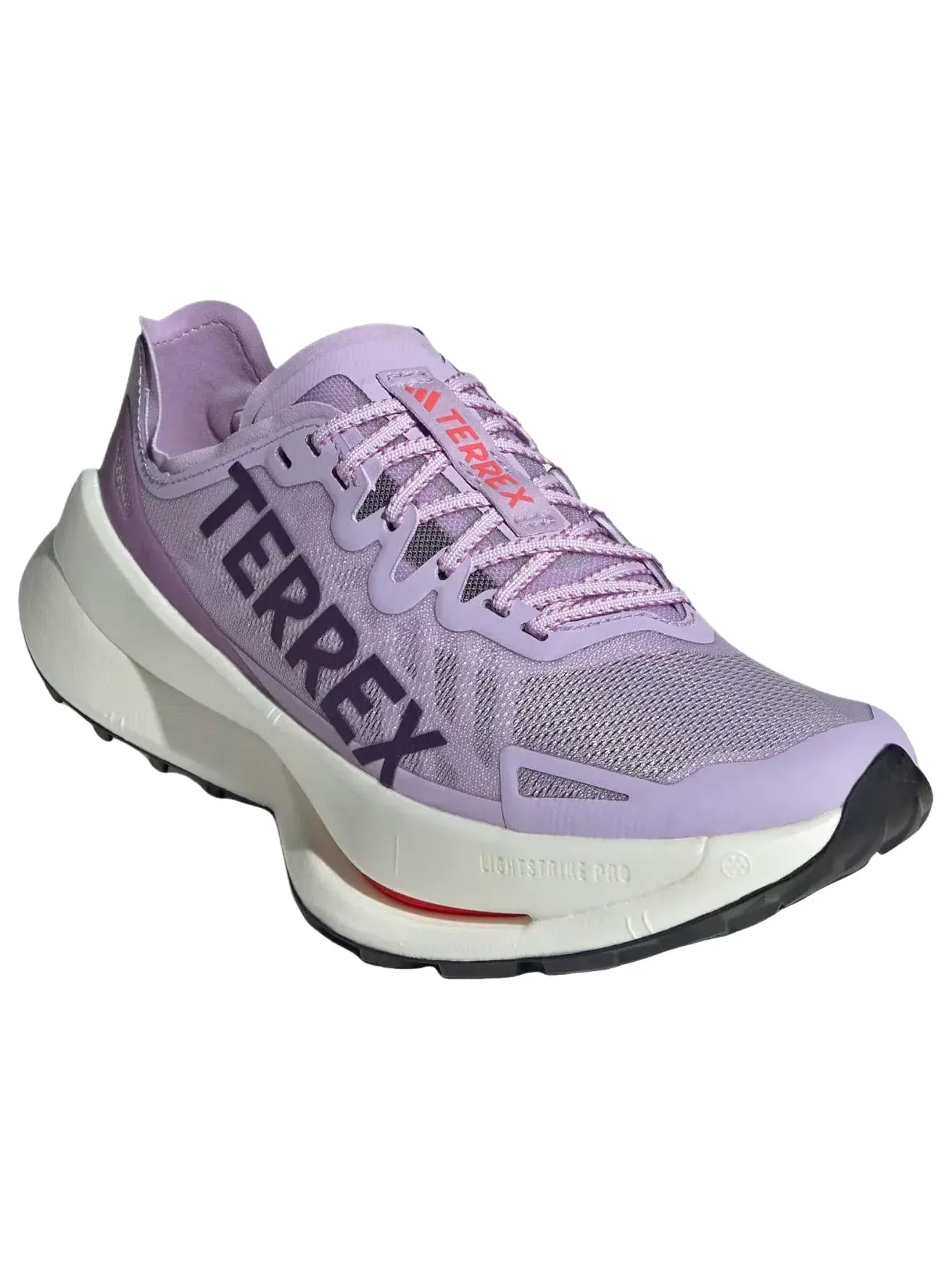 Кроссовки Adidas Terrex Agravic Speed Ultra Trail 'Powder Plum Aurora Plum Lucid Red' JQ1616 — изображение 3 из 6, фиолетовый