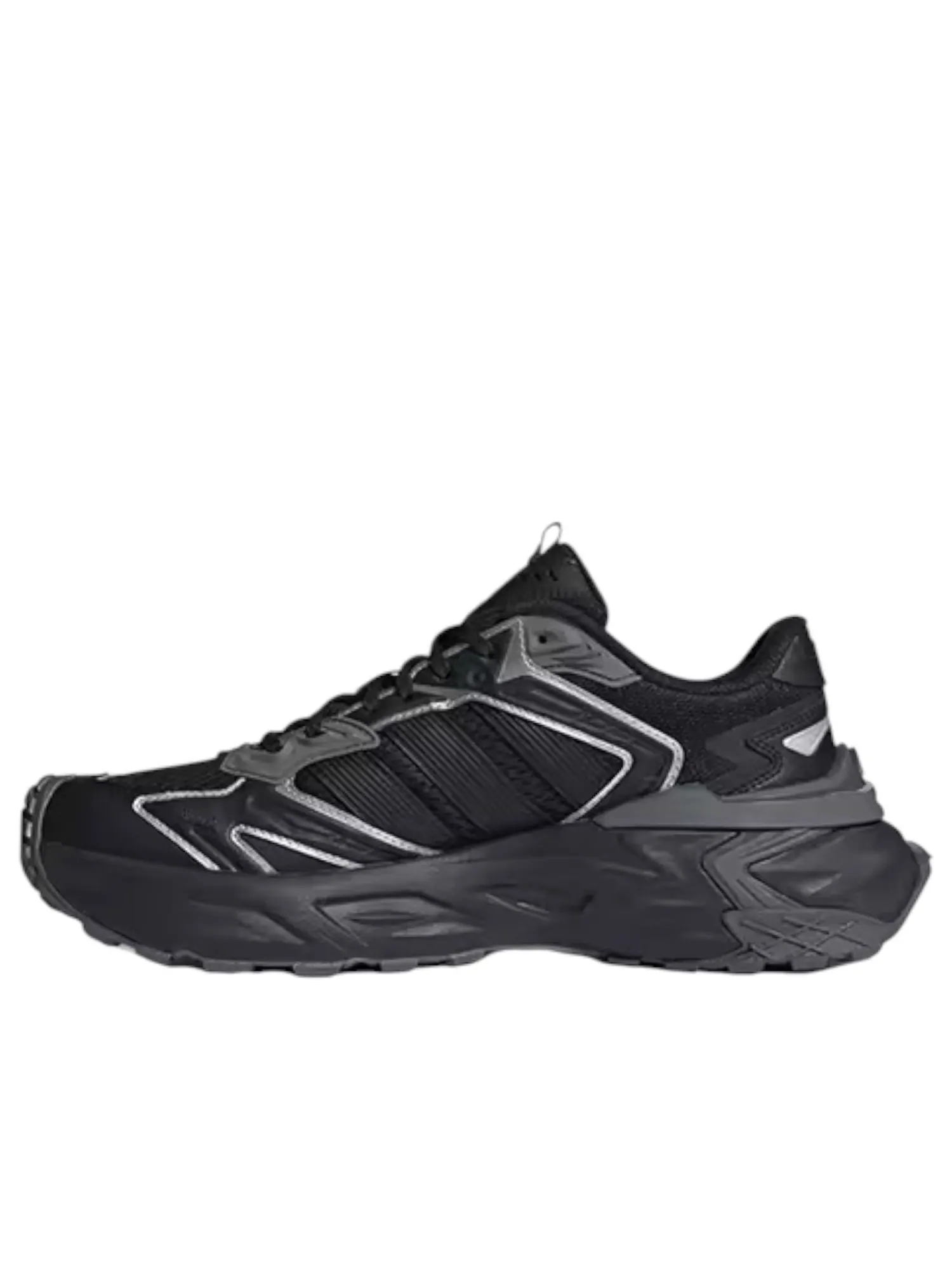 Кроссовки adidas XLG Storm Edge 'Core Black Grey Metallic Silver' — изображение 1 из 3, черный