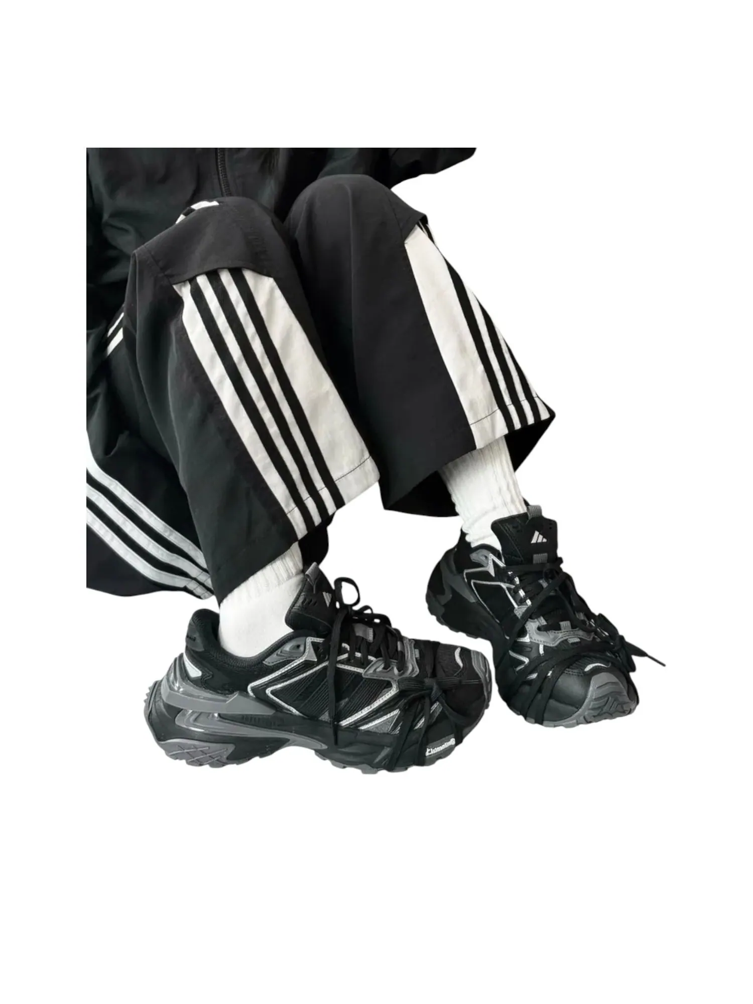 Adidas XLG Storm Edge 'Core Black Grey Metallic Silver' — изображение 3 из 3