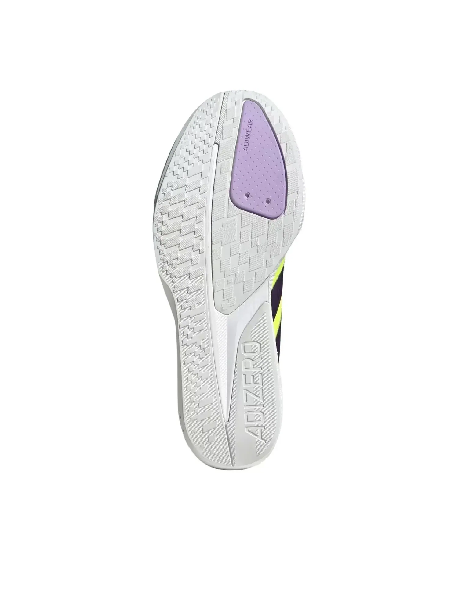 Мужские кроссовки с низким верхом Adizero Solar Yellow Adidas — изображение 5 из 6, желтый