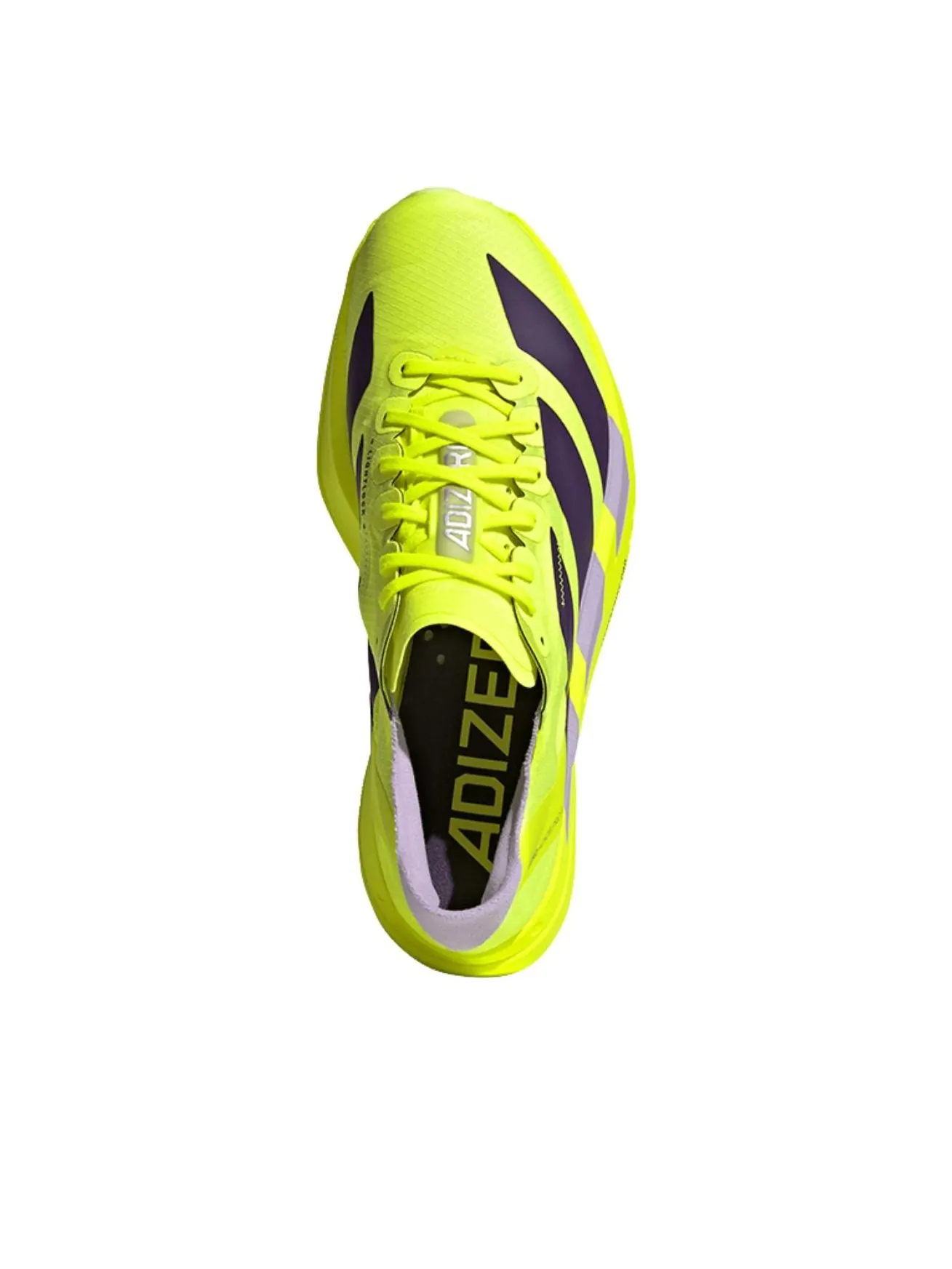 (WMNS) Adidas Adizero Adios Pro 4 «Солнечный желтый Aurora Plum» — изображение 3 из 5