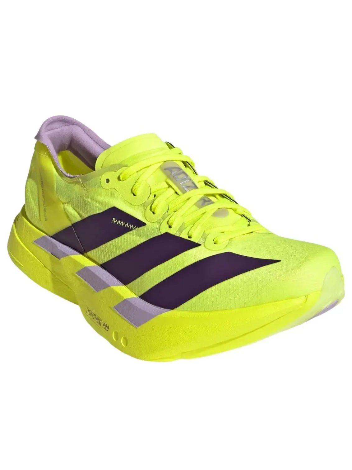 (WMNS) Adidas Adizero Adios Pro 4 «Солнечный желтый Aurora Plum» — изображение 5 из 5