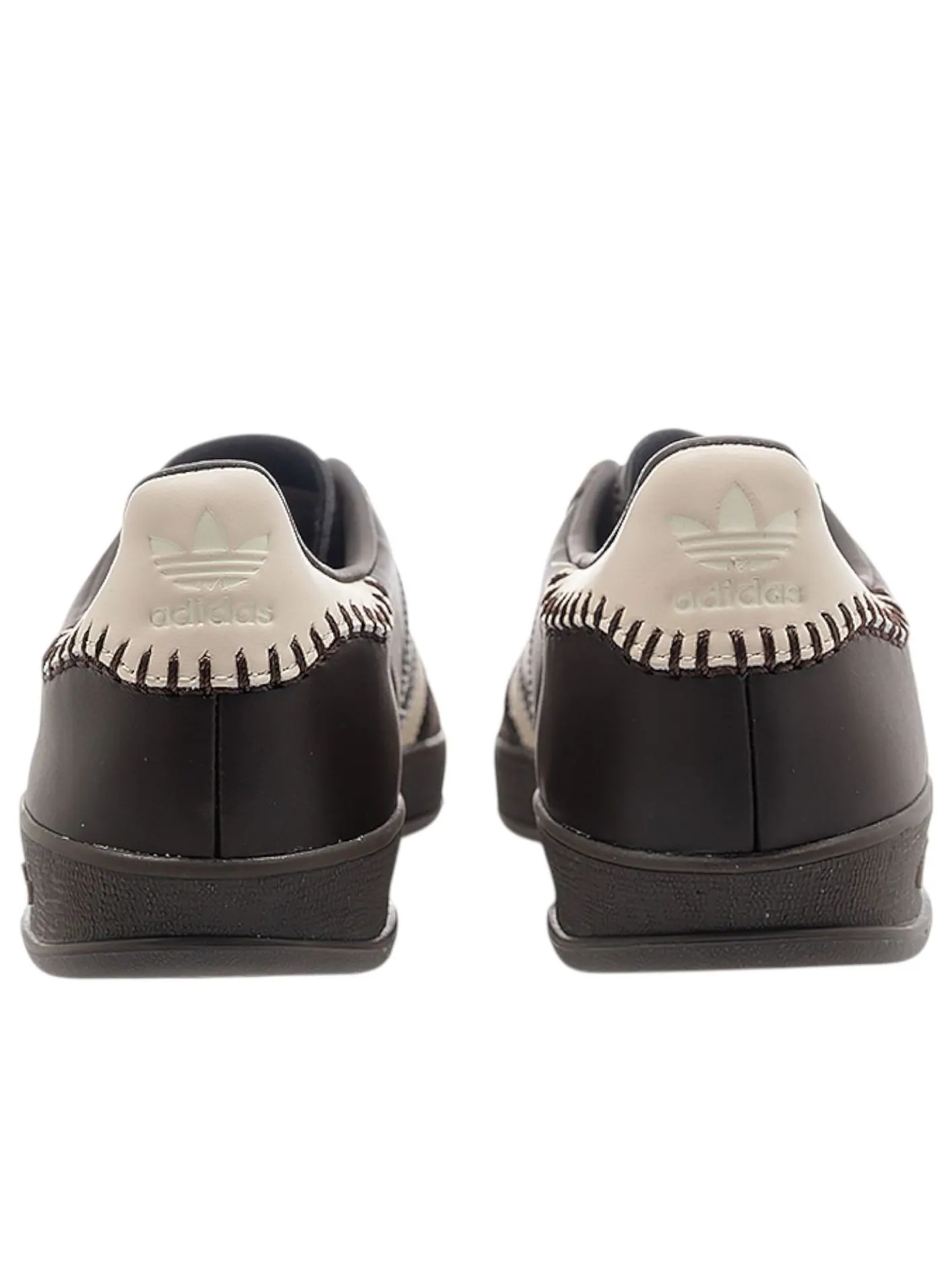 Adidas Gazelle Indoor 'Dark Brown Wonder White' — изображение 3 из 6, темный коричневый/белый