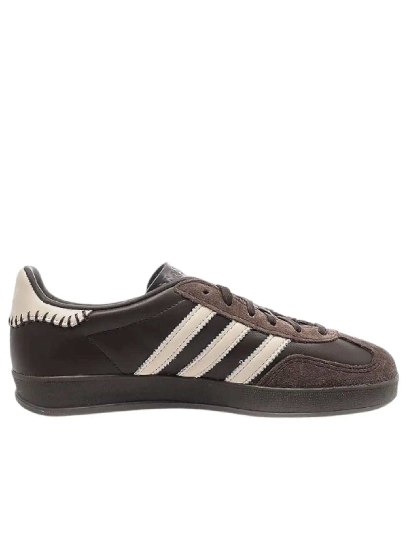 Adidas Gazelle Indoor 'Dark Brown Wonder White' — изображение 5 из 6, темный коричневый/белый