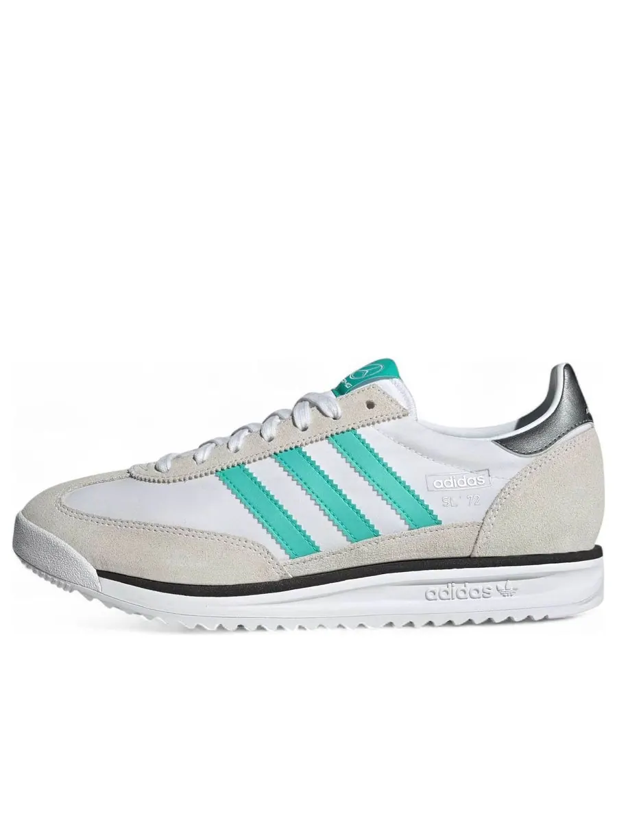 Кроссовки adidas SL 72 RS Mercedes 'Cloud White Teal' — изображение 1 из 6, белый