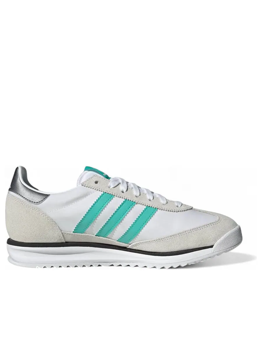 Кроссовки adidas SL 72 RS Mercedes 'Cloud White Teal' — изображение 2 из 6, белый