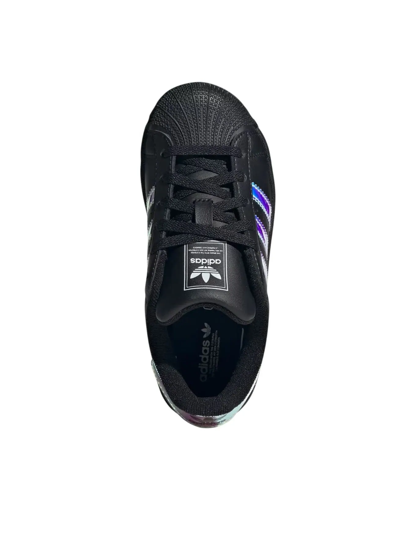 (PS) Adidas Superstar II 'Hologram - Black' — изображение 2 из 5, черный//синий