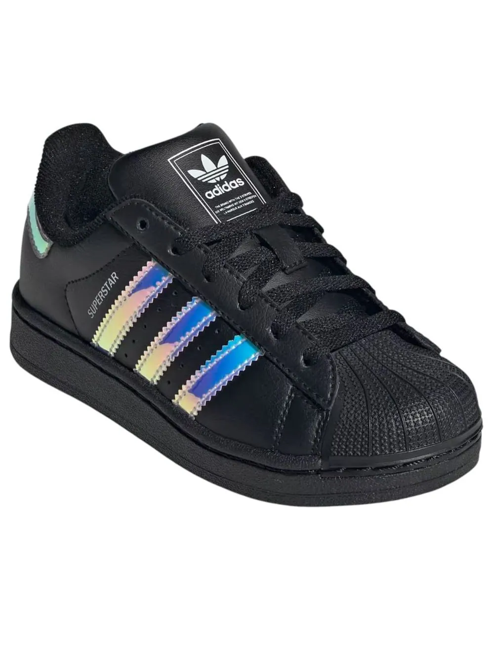 (PS) Adidas Superstar II 'Hologram - Black' — изображение 4 из 5, черный//синий