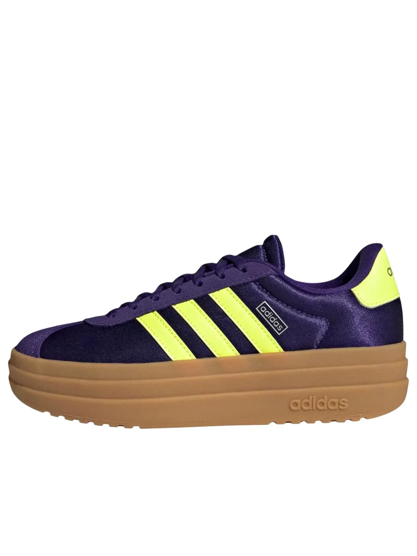 Детские кроссовки с бархатным верхом Vl Court Collegiate Adidas — изображение 1 из 4, фиолетовый
