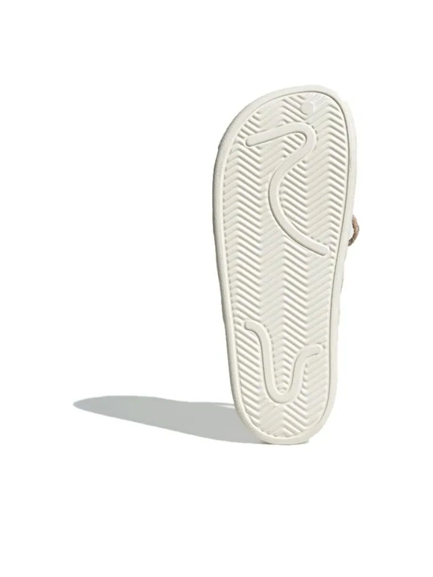 Сабо Adidas Adilette 'Cream White Tan' — изображение 5 из 5, кремовый белый/бежевый