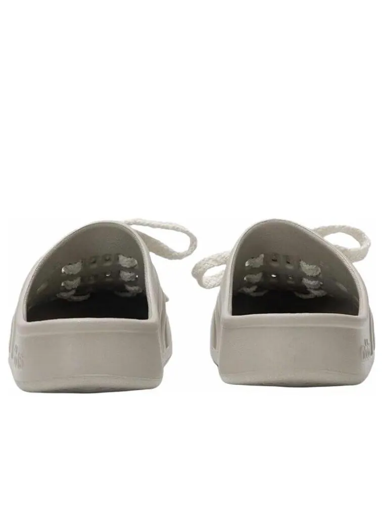 Шлепанцы adidas Adilette Clogs 'Grey' — изображение 3 из 3, серый