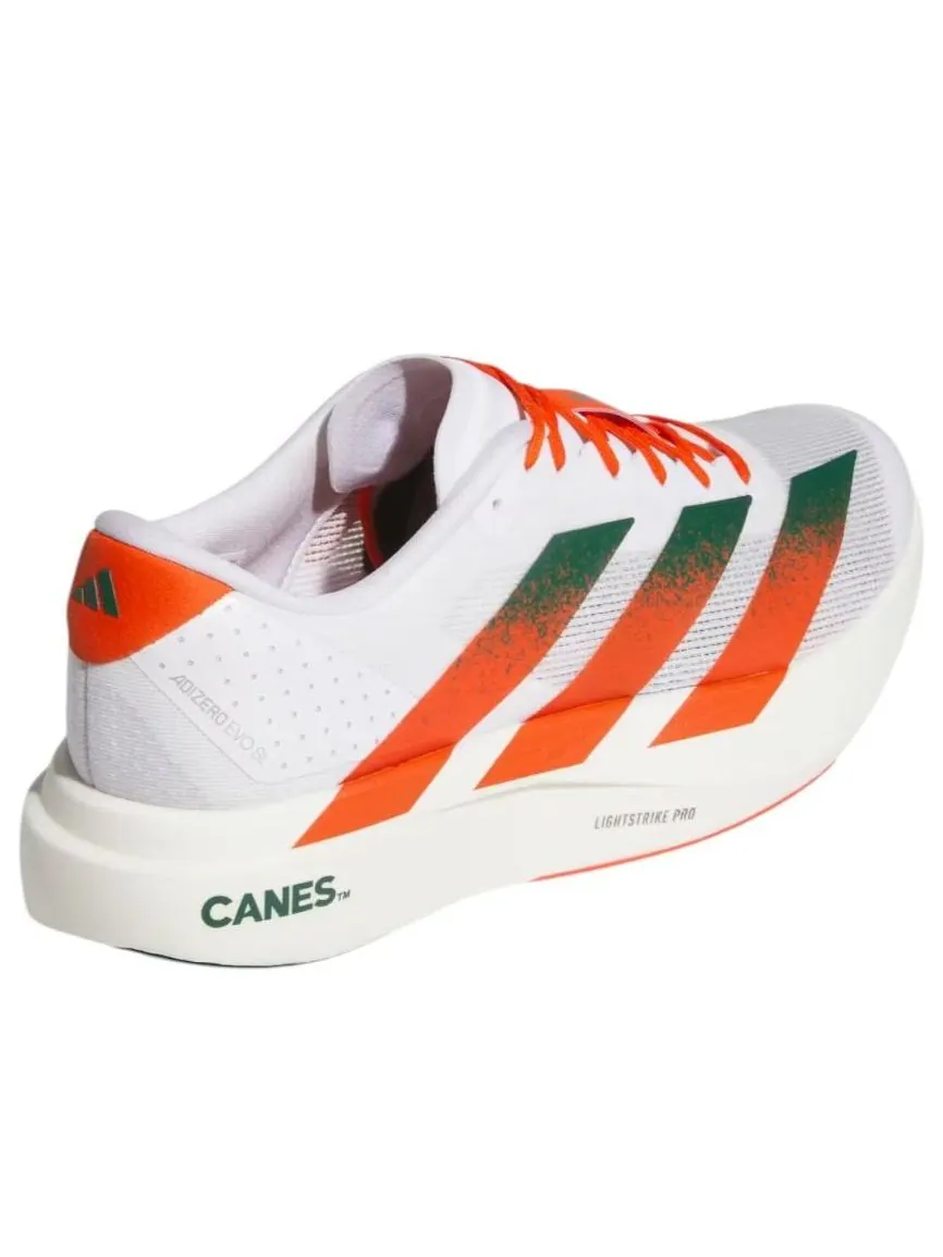Adidas x NCAA Adizero Evo SL 'Miami Hurricanes' — изображение 6 из 6