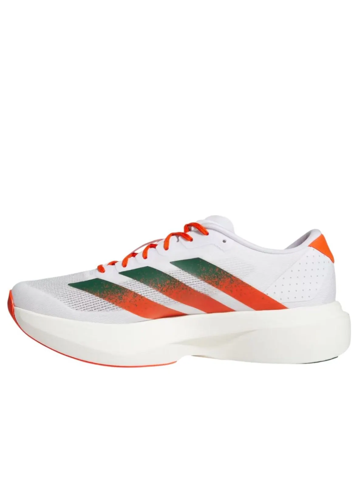 Кроссовки adidas x NCAA Adizero Evo SL 'Miami Hurricanes' — изображение 1 из 6, белый