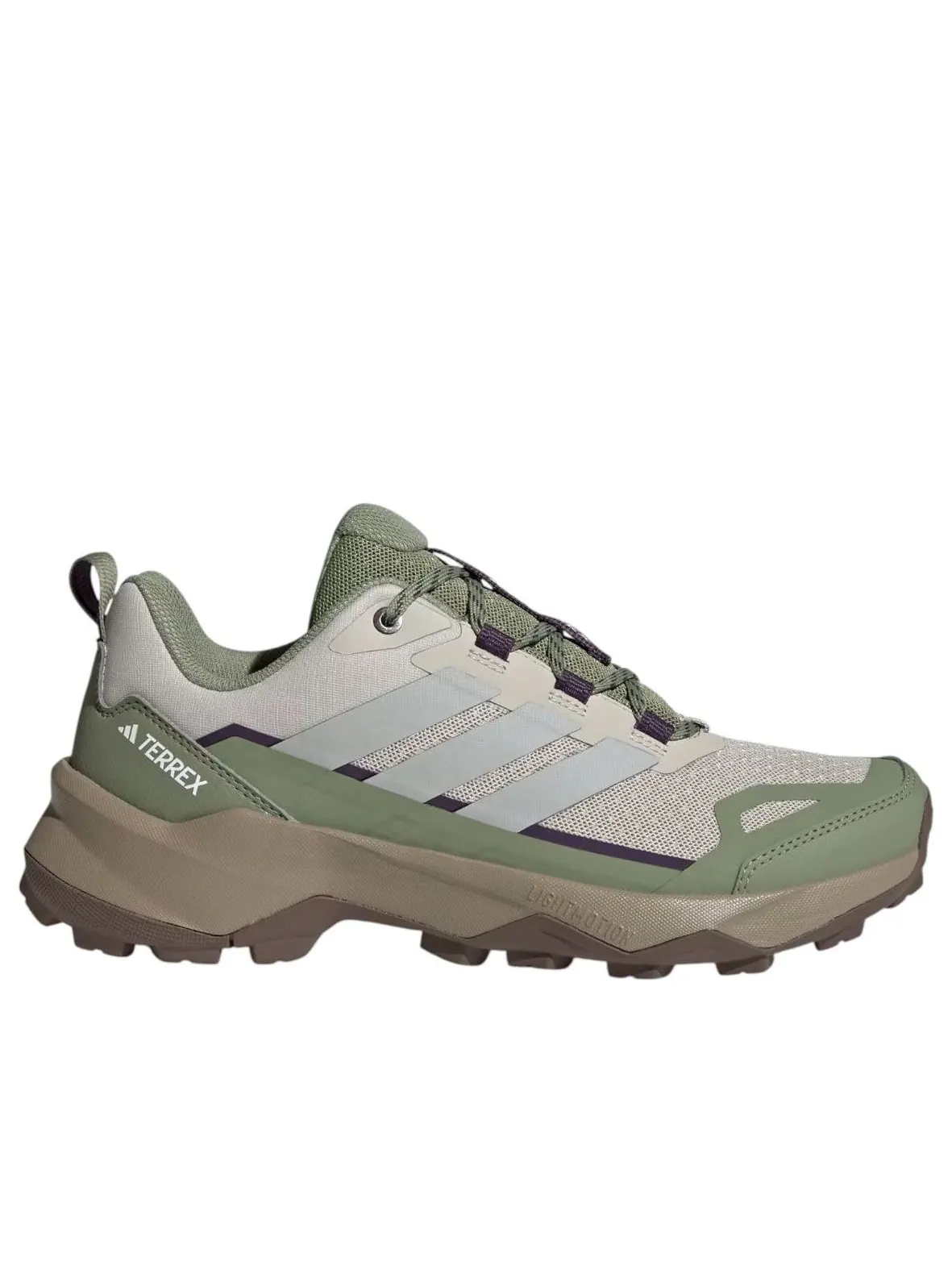 Кроссовки (WMNS) adidas Terrex Skychaser AX5 'Beige Tent Green' — изображение 2 из 4, бежевый